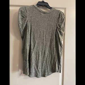 Green Ruffled Sweater